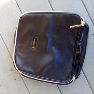 Lancome Black  Bag with Gold Accents New No Tag